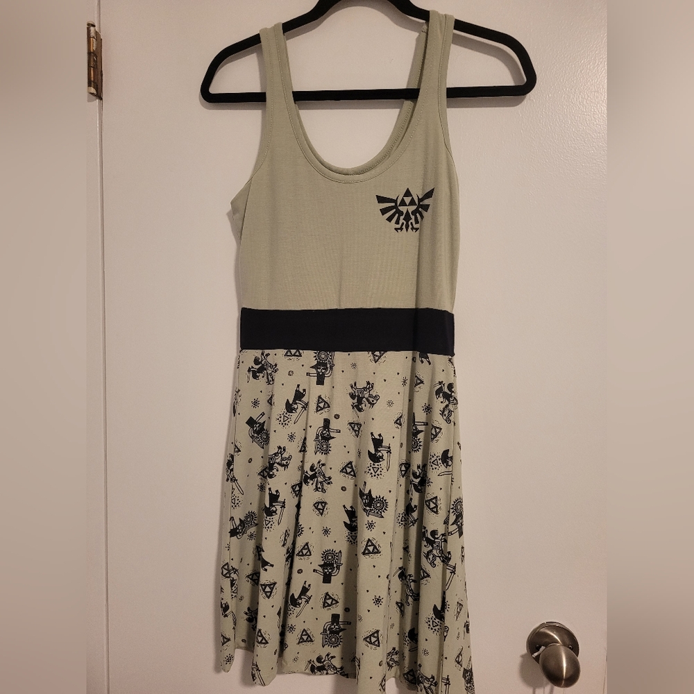 Legend of Zelda Link Between Worlds skater dress Hot Topic